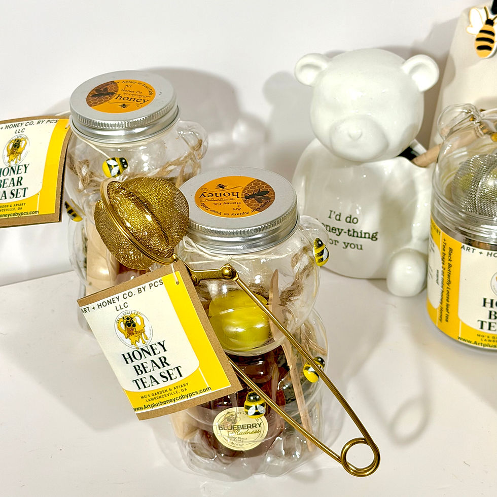 Thumbnail: honey bear tea set