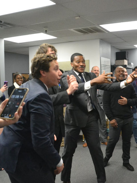 Ryno team morning meeting