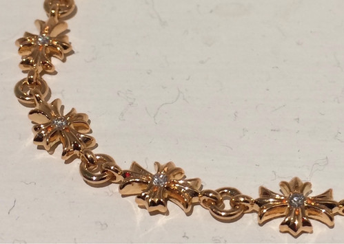 【正規品】Chrome Hearts TINY PLUS bracelet Buy Chrome Hearts Diamond Tiny Plus Bracelet Online at Groupie