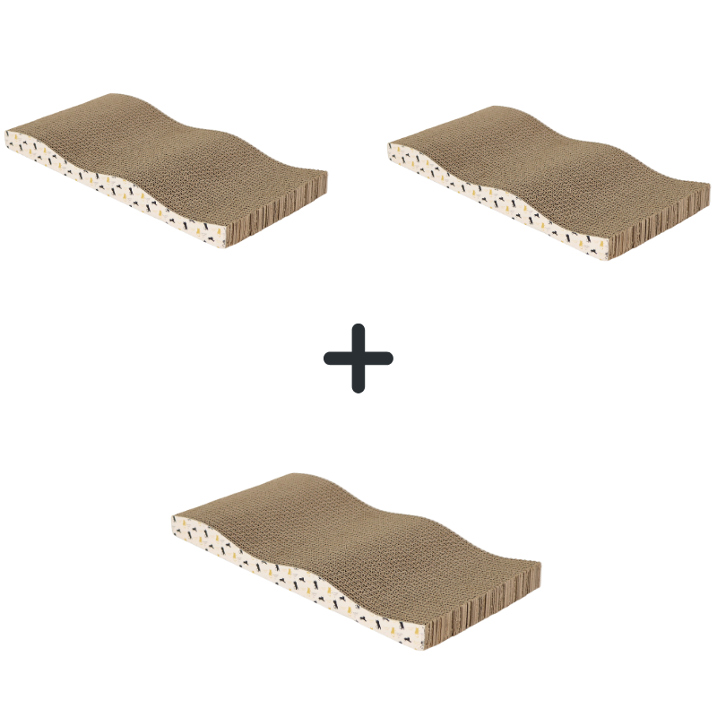 Thumbnail: Corrugated Cardboard Cat Scratcher | Durable Claw Grinding Board