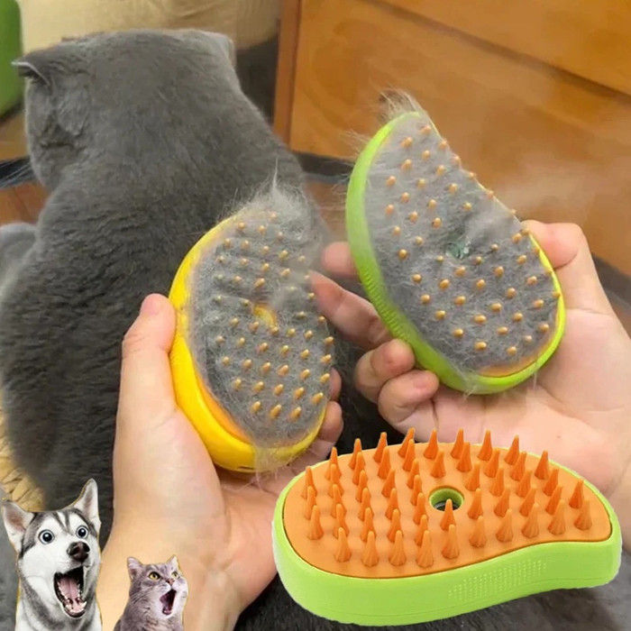 Soft silicone bristles