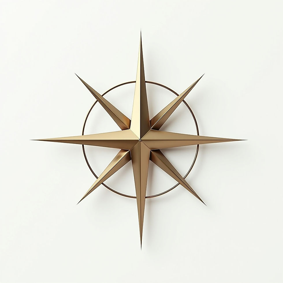 Minimalist Yat Pusulası Heykeli