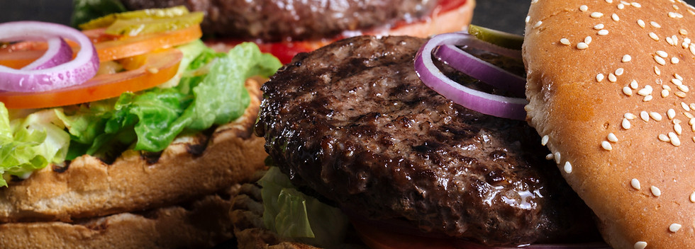 Two Delicious Hamburgers