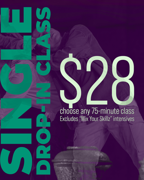 SINGLE DROP-IN CLASS – $28