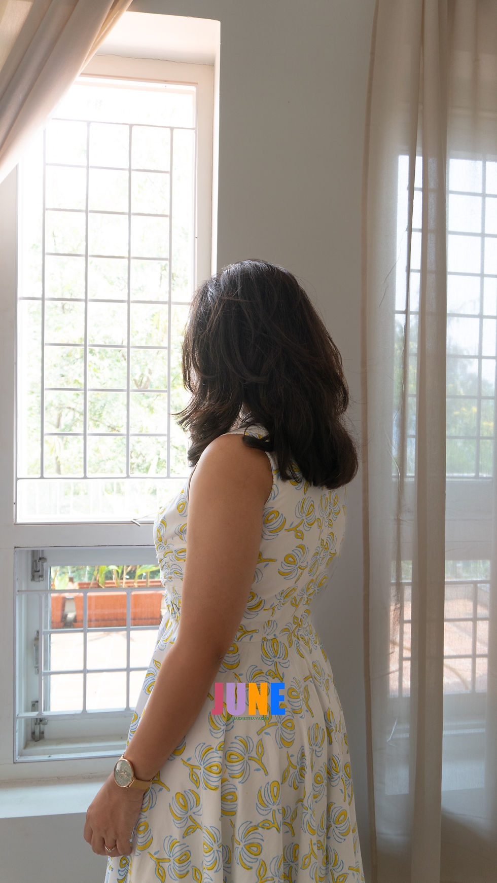 Thumbnail: Aira -  pintuck draped dress