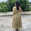 Thumbnail: Fern green one shoulder dress