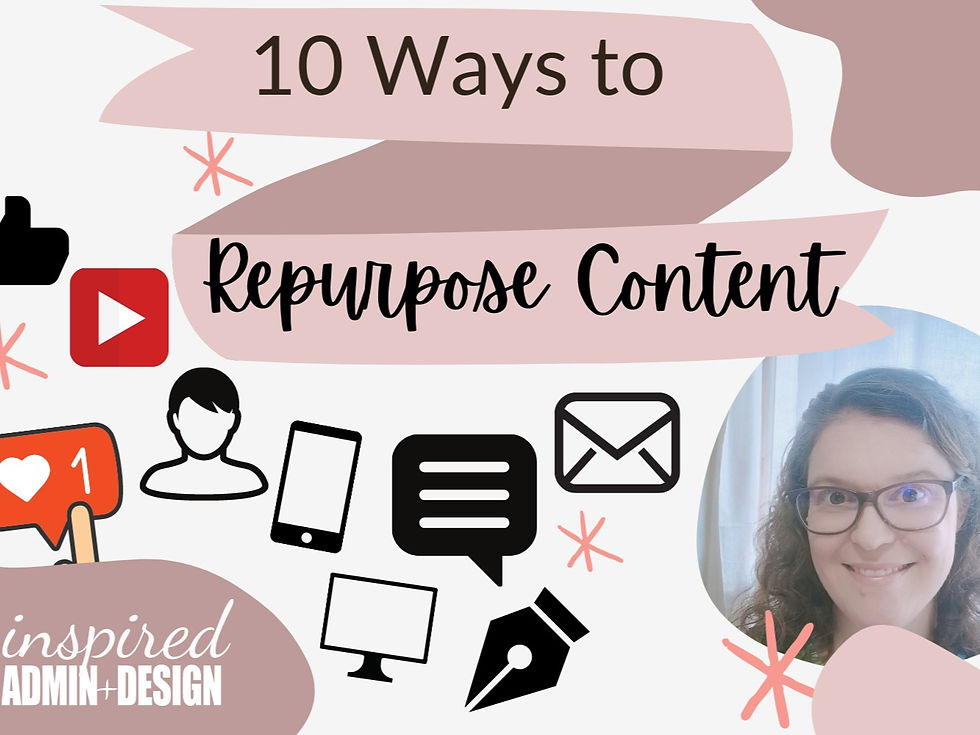 10 Ways to Repurpose Content on Social Media