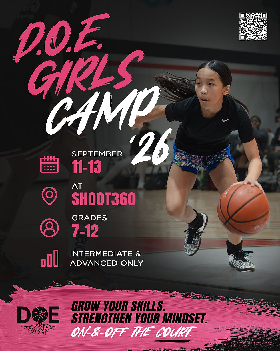 Development Over Exposure (D.O.E.) Camp '26 Flyer