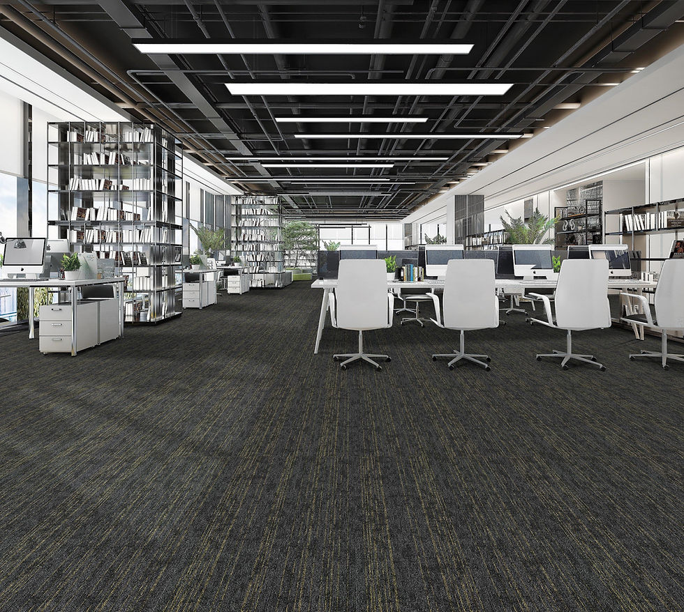Thumbnail: NFD - CARPET TILES- AURORA PLUS- Commercial Grade - 250mm x 1000mm In 6 Colours