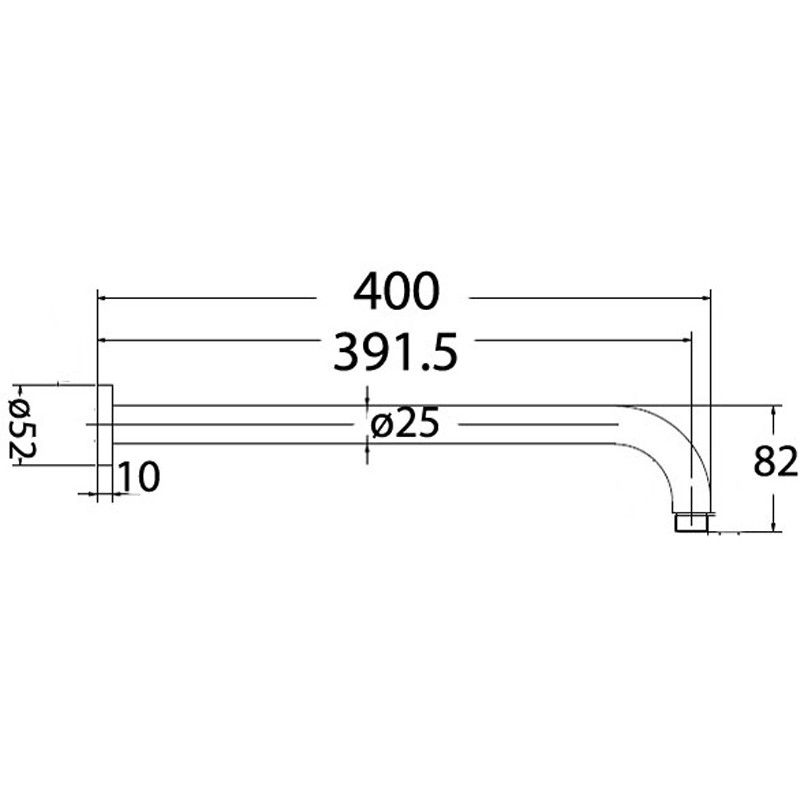 Thumbnail: AC 400mm Shower Arm #5