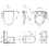 Thumbnail: Lafeme Medina Bidet Electronic Toilet Seat #41
