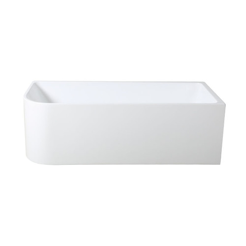 KDK MWBT61500R Matte White Right Hand Corner Bath In 2 Sizes