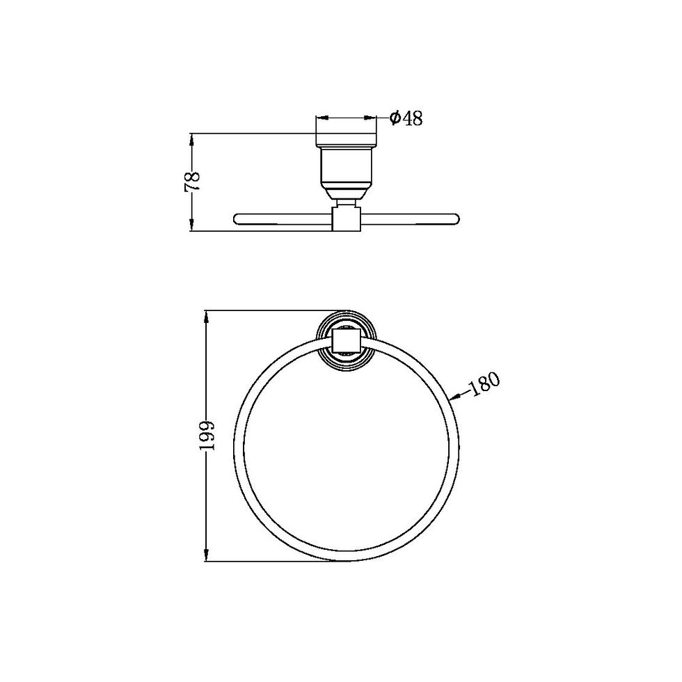 Thumbnail: YORK TOWEL RING  #24