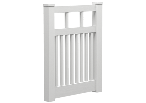 Thumbnail: Hamptons PVC Semi Privacy Fencing