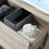 Thumbnail: Aulic LEO - CA04-600 Timberlook Vanity Including Ceramic Top #87