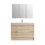 Thumbnail: BNK 1200mm Waterproof Timberlook Mirror Cabinet #15