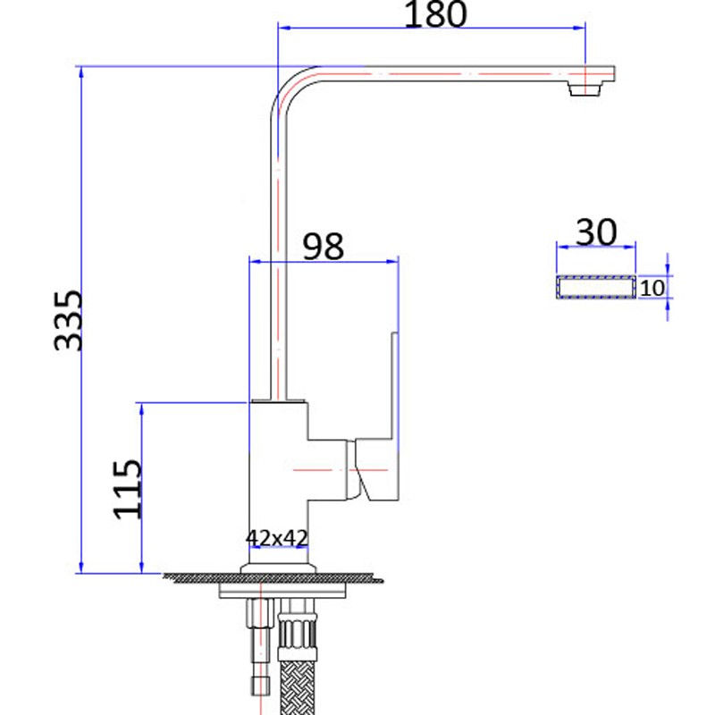 Thumbnail: ACL - ROSA - Swivel Sink Mixer  Year Warranty #33