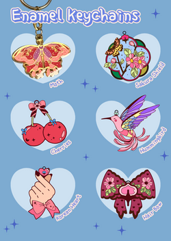 Enamel Keychains