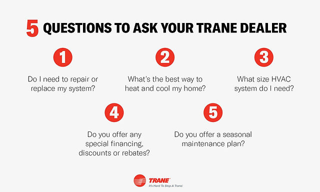 5 Questions To Ask Your Trane Dealer
