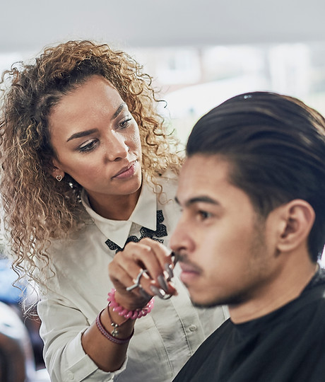 Woman Hair Stylist