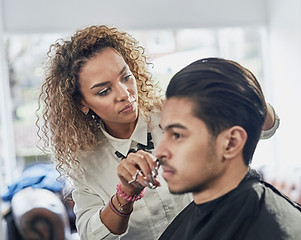 Woman Hair Stylist