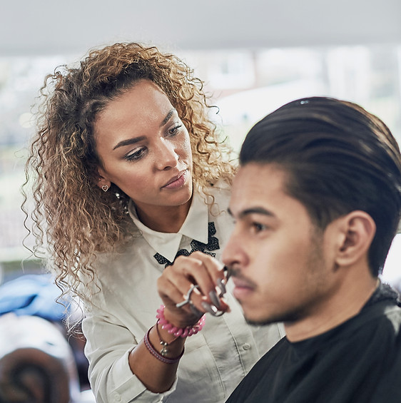 Woman Hair Stylist