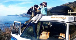 Westfalia Vanagon Big Sur Whale Watching