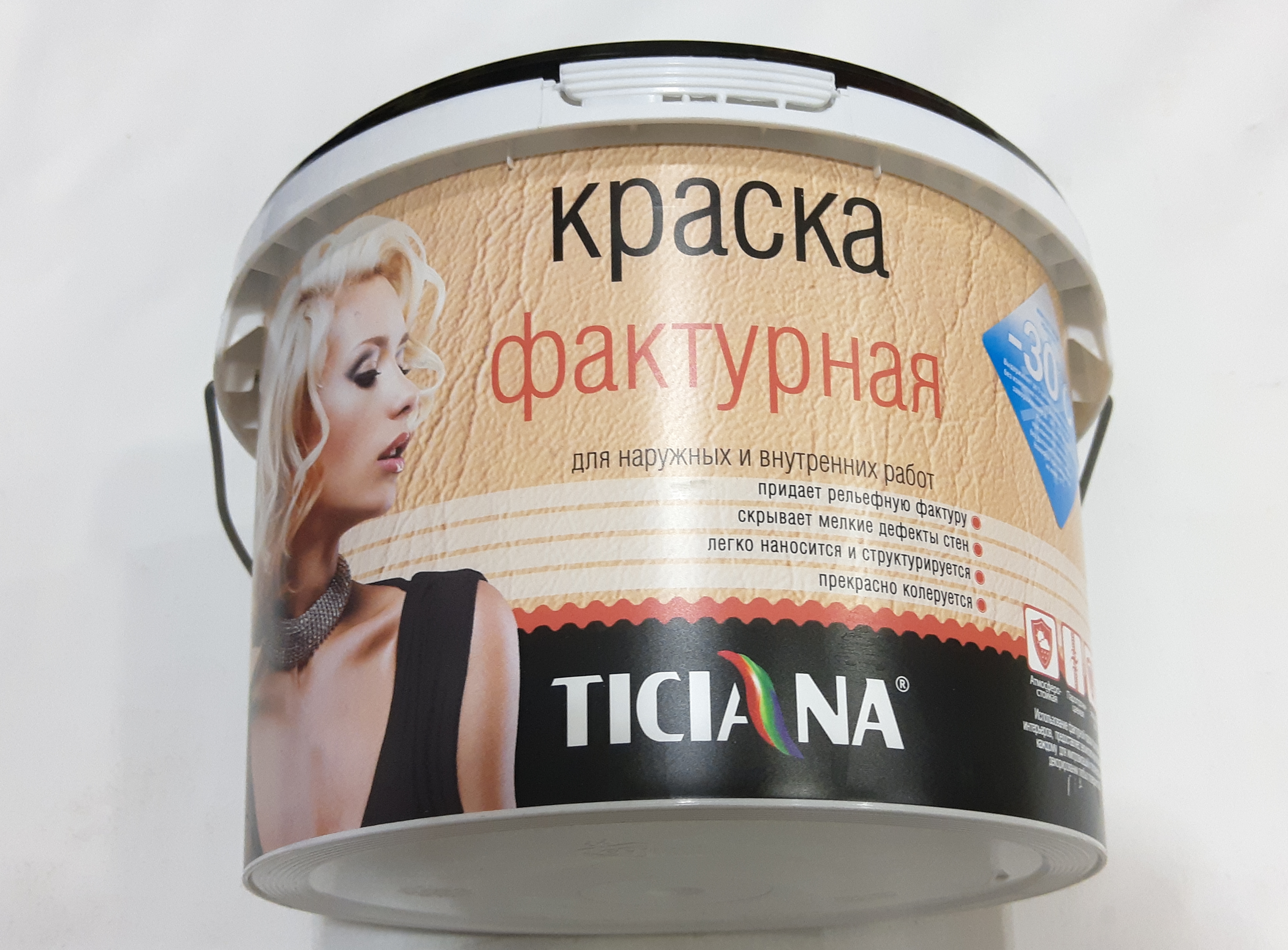 Краска фактурная д/наруж. и внутр.