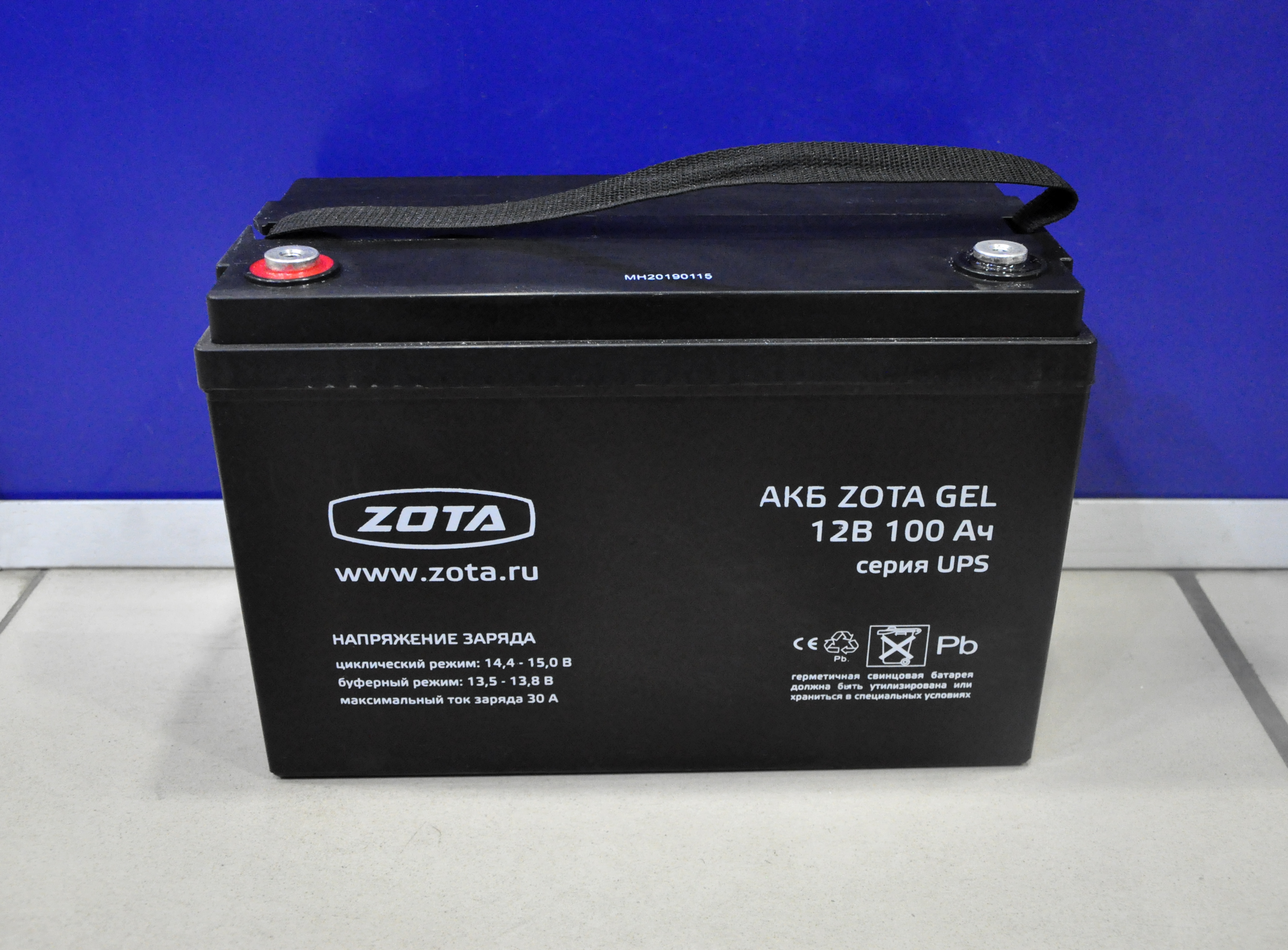 Аккумуляторная батарея ZOTA GEL