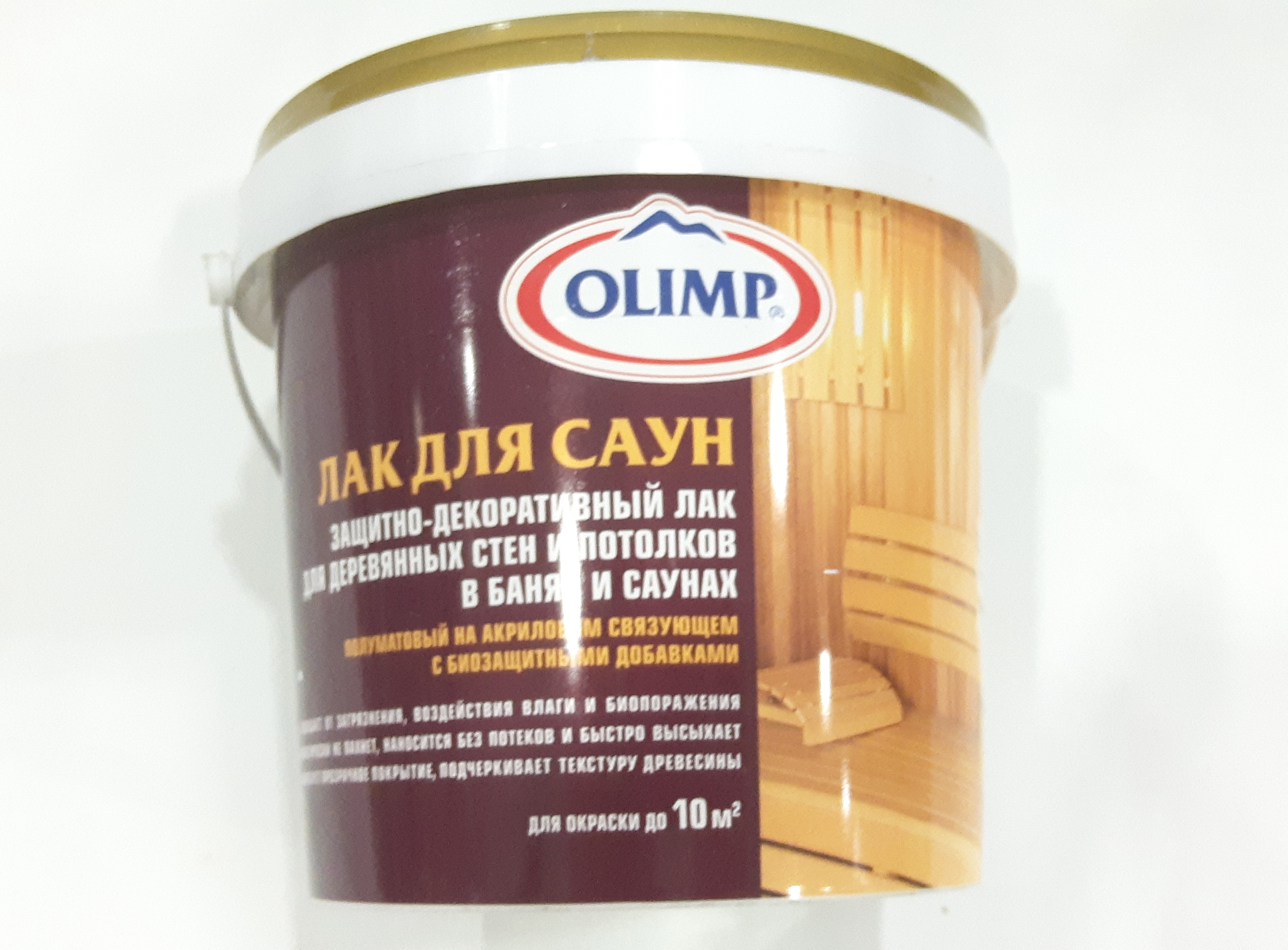 Лак для саун декоративный