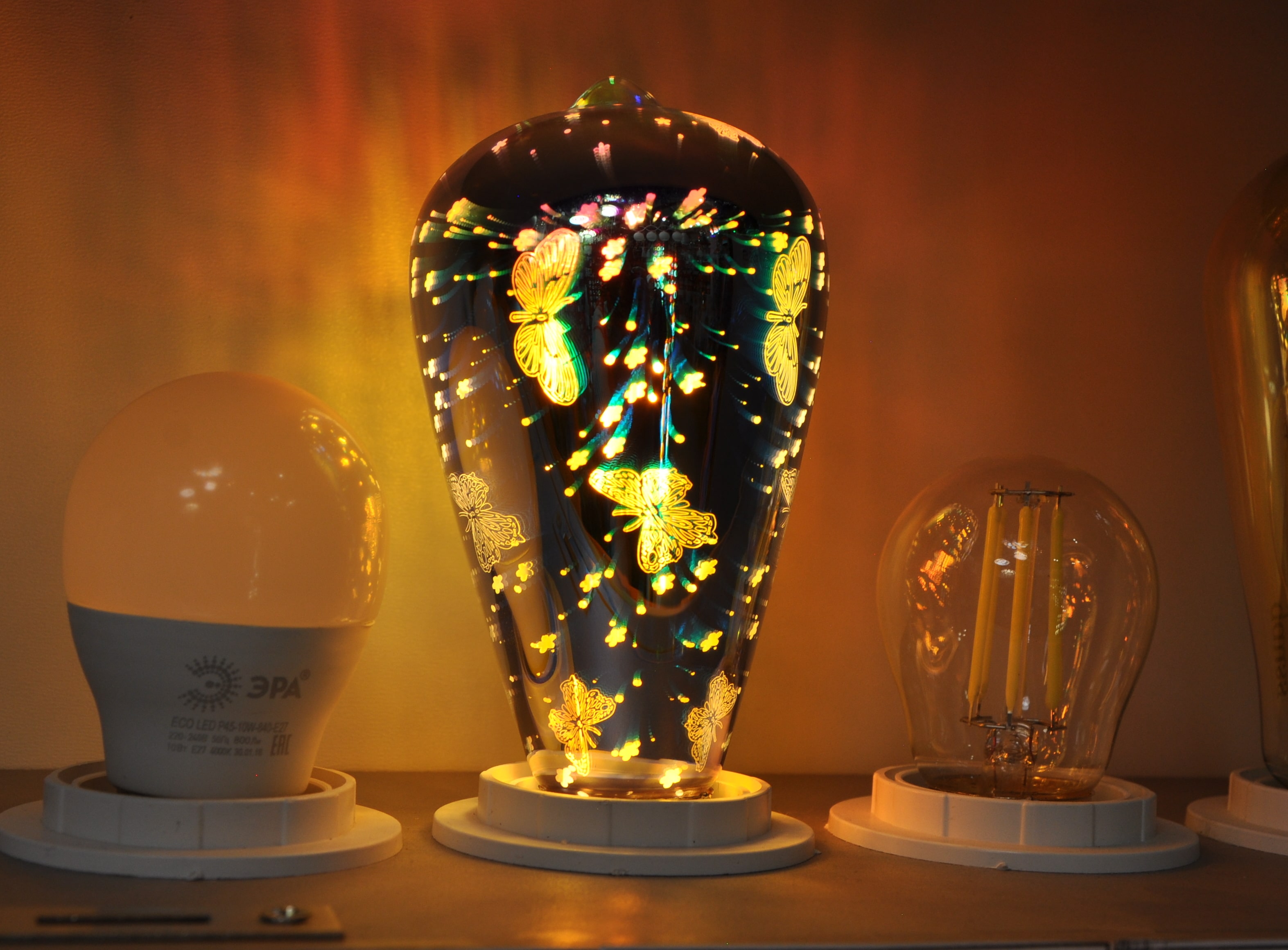 Лампа GAUSS 3D-Butterfly