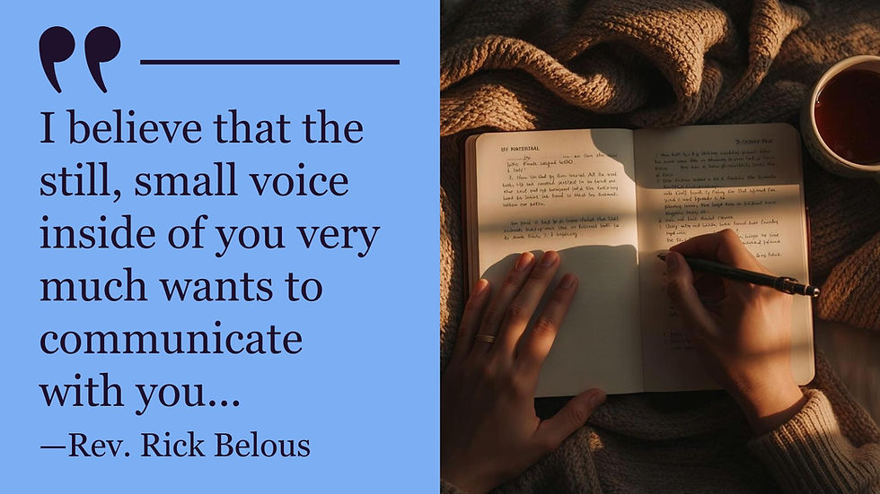 Discovering Two Way Prayer and Transformative Moments