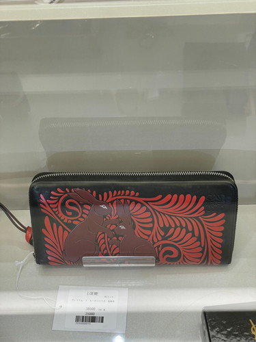 希少 極美品 ロエベ ウィリアム・ド・モーガン コラボ 長財布 ラビット 赤×黒 LOEWEヴィリアム・ド モーガンコラボ 長財布 | JBC オンラインストア