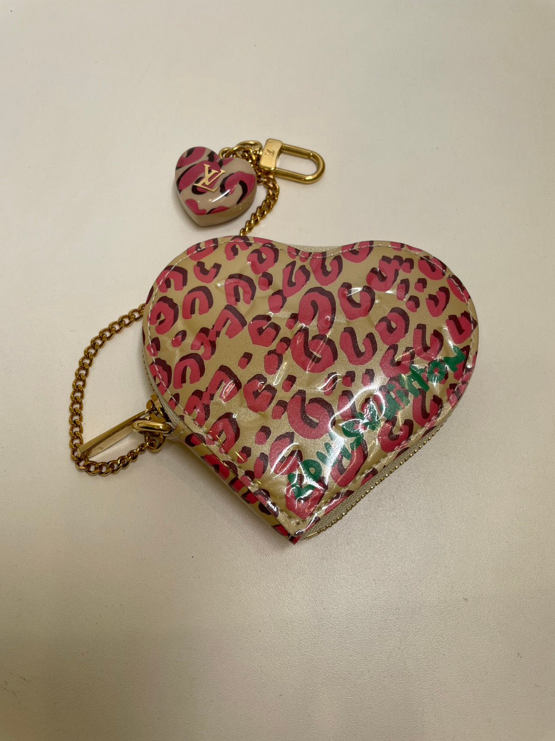 LOUIS VUITTON　ソェルールイリイフ/カルト　モネ・クールハートコインケース