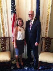 April with Greg Walden 2017
