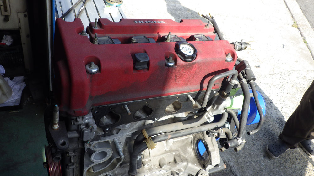 インテグラ ｄｃ５ ｋ２０ａ エンジンブロー