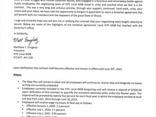 IFPE Local 4408 Bargaining Units Under Governor's Office (RC-29, RC-45, and RC-56) Reach Tentati