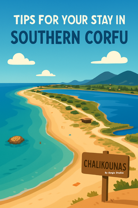 🏝️ Tips for Your Stay in Southern Corfu (Νότια Κέρκυρα)