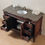 Thumbnail: 56" Princeton Single Sink Vanity with Baltic Brown Granite Top