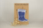 Ma petite broche paillettes bottes en caoutchouc