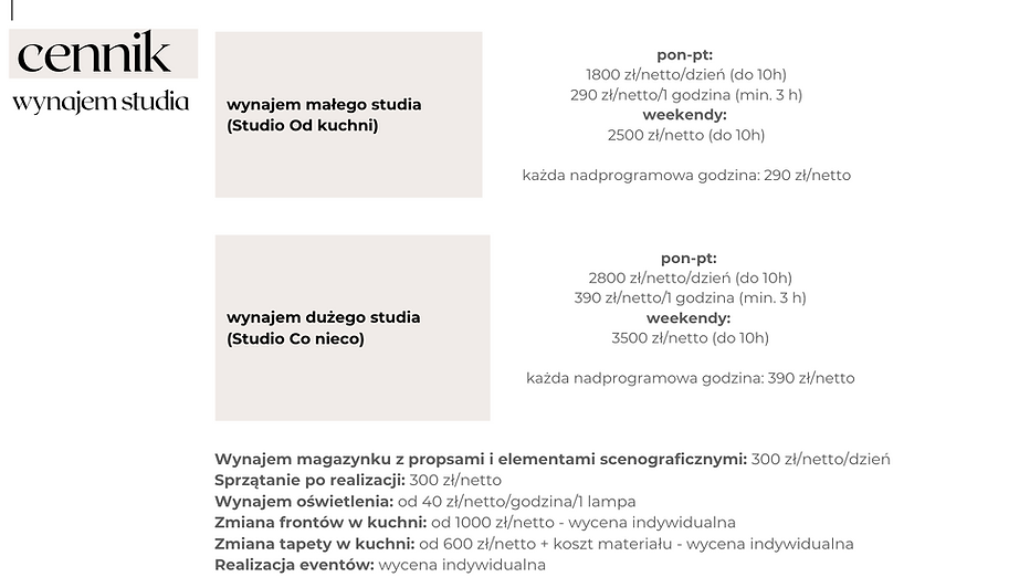 Cennik Od kuchni i Co nieco 2026.png