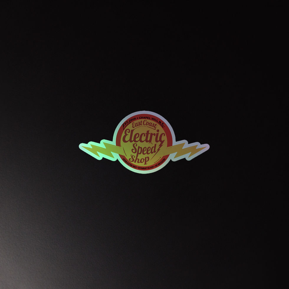 Thumbnail: ECESS Logo Holographic stickers
