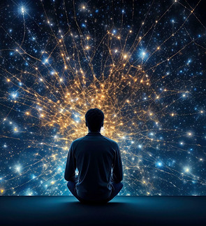 26716373-mensch-meditieren-yoga-psychisch-mensch-betrachtet-verstand-und-herz-spiritualita