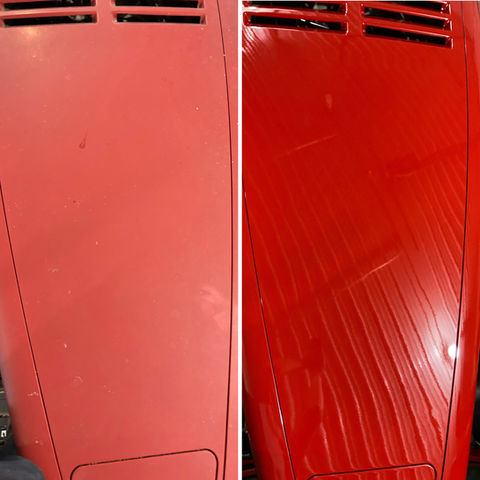 Before & After Paint Restoration And Agricultural Coating Application.