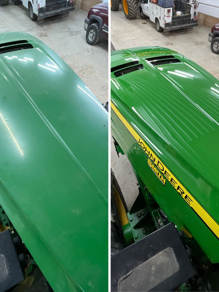 Before And After Paint Correction And Ceramic Coating.
