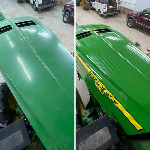 Before And After Paint Correction And Ceramic Coating.