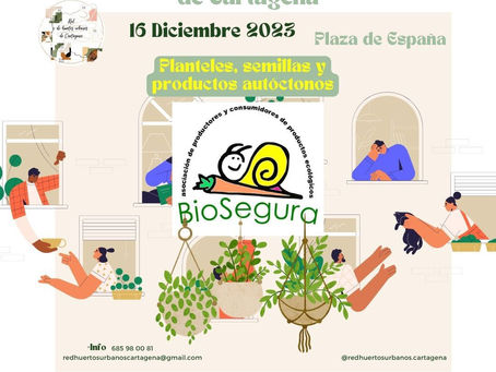 Feria de la Red de Huertos Urbanos de Cartagena — 16 diciembre 2023