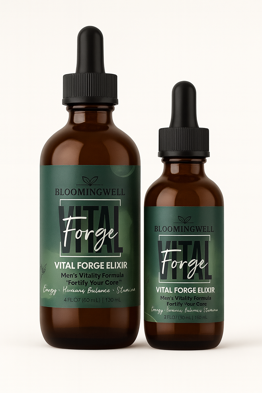 BloomingWell Vital Forge Elixir– Men’s Vitality Formula