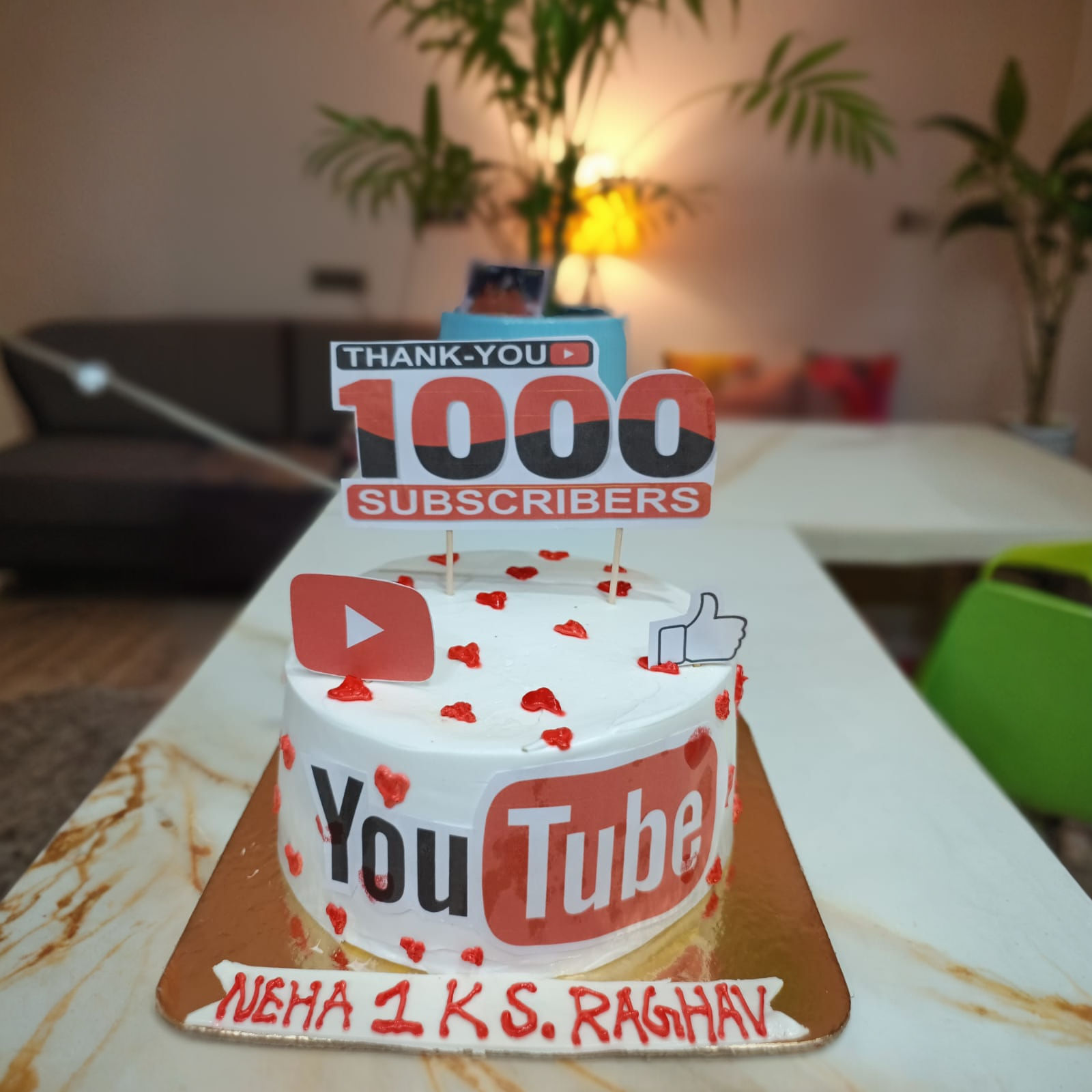 Social Media Cake