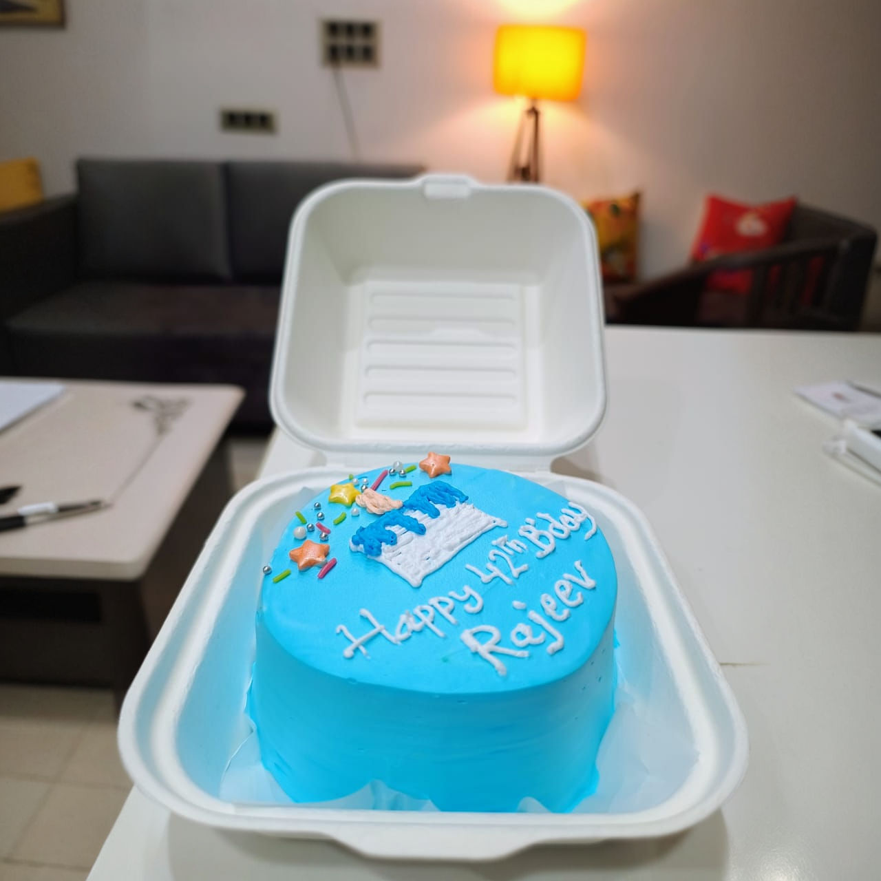 Bento Anniversary Cake